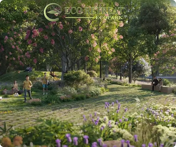 avatar vườn hoa chuông eco retreat